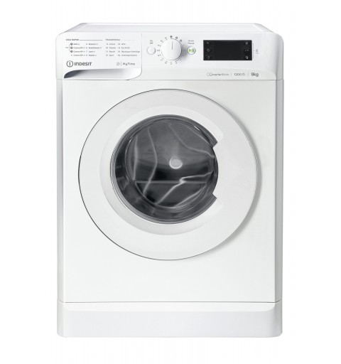 Indesit MTWE 91285 W IT lavatrice Caricamento frontale 9 kg 1200 Giri min B Bianco