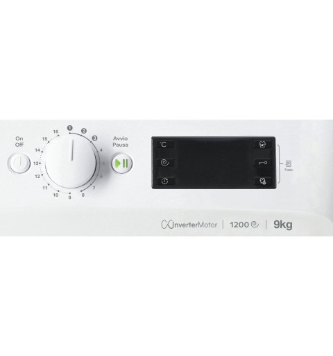 Indesit MTWE 91285 W IT Waschmaschine Frontlader 9 kg 1200 RPM B Weiß