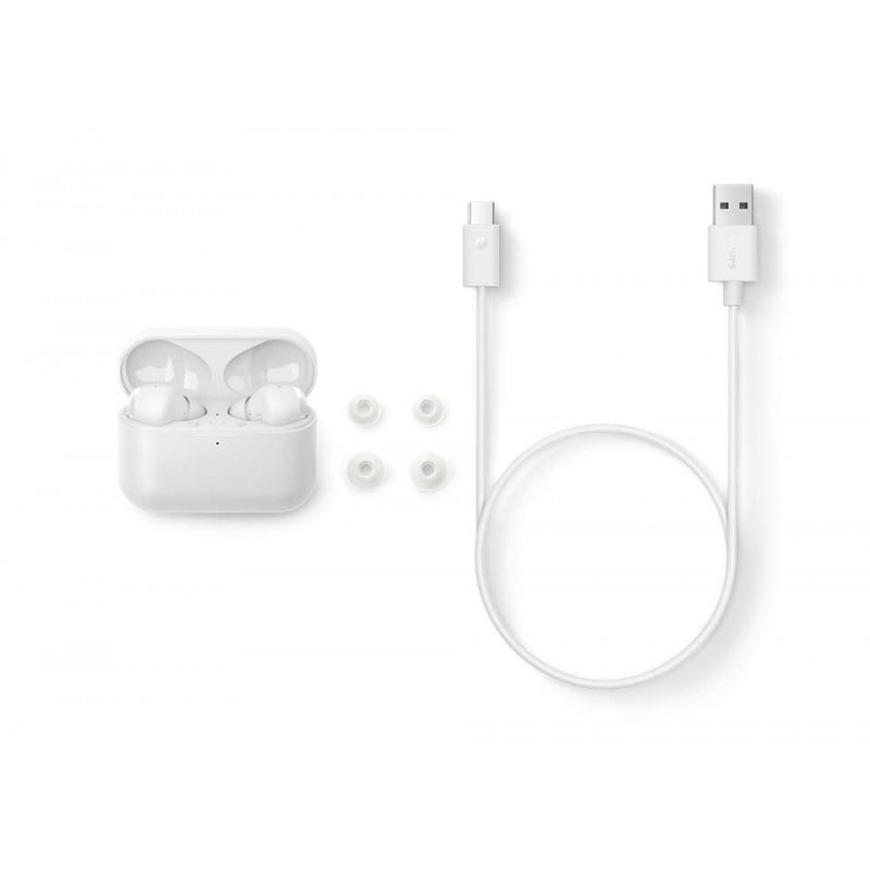 Philips 3000 series TAT3217WT 00 cuffia e auricolare Wireless In-ear Bluetooth Bianco