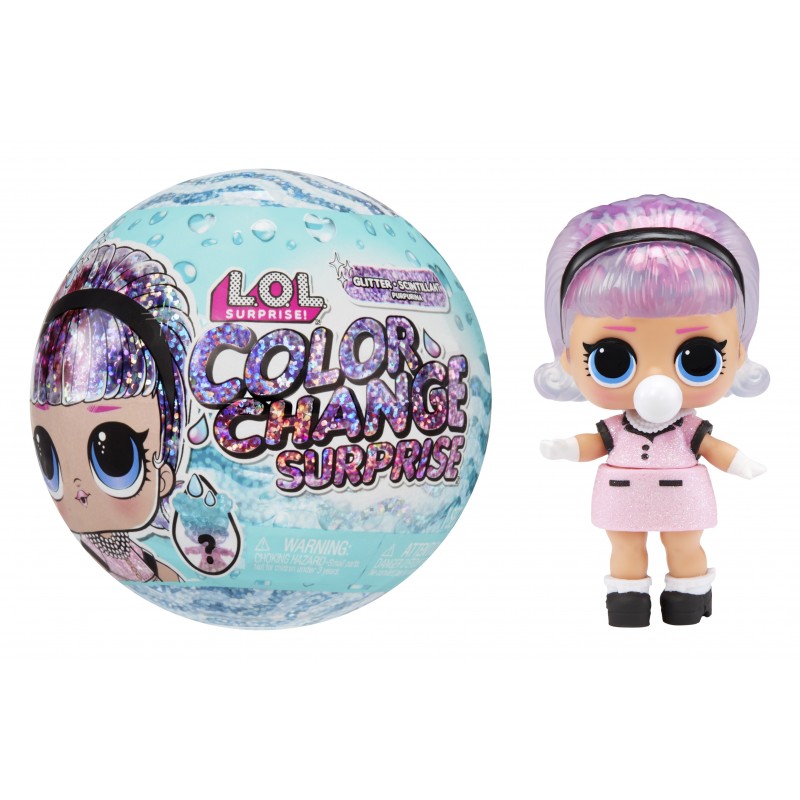 L.O.L. Surprise! L.O.L. Surprise Glitter Color Change Doll Asst in PDQ