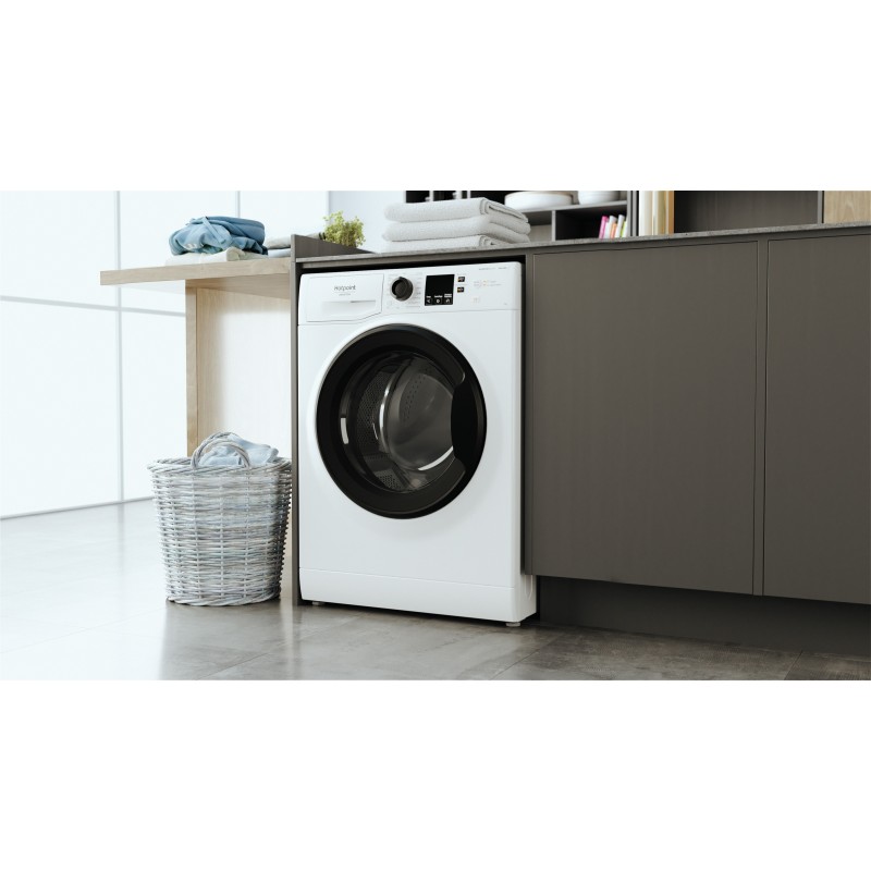 Hotpoint NF725WK IT washing machine Front-load 7 kg 1200 RPM B White