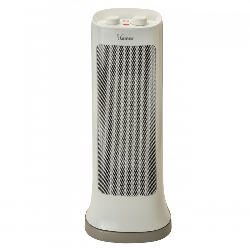 Bimar HP110 appareil de chauffage Intérieure Gris, Blanc 2000 W Chauffage de ventilateur électrique