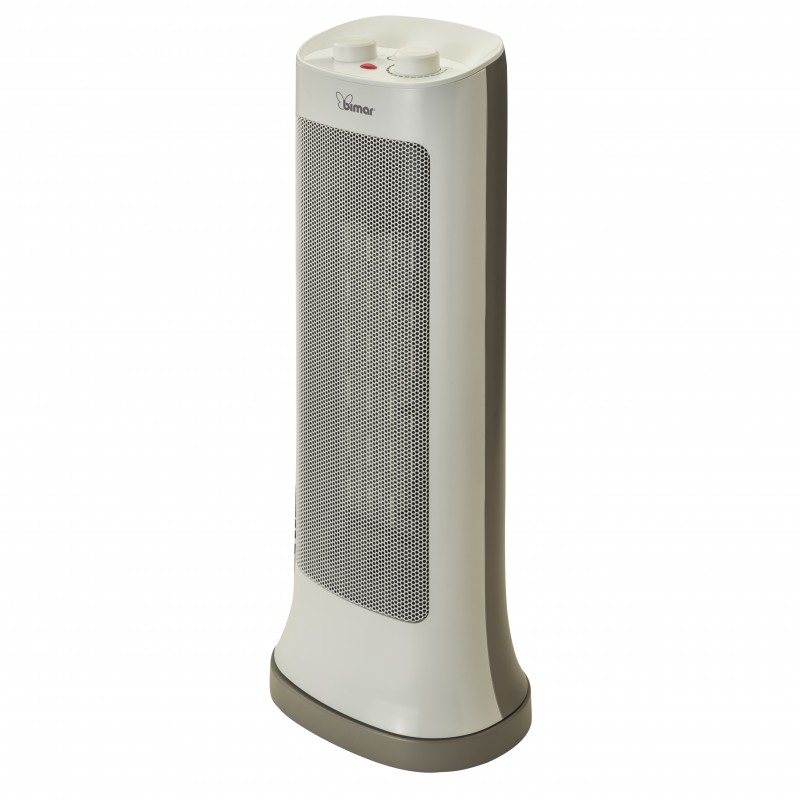 Bimar HP110 appareil de chauffage Intérieure Gris, Blanc 2000 W Chauffage de ventilateur électrique