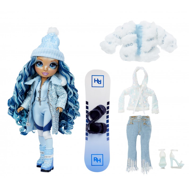 Rainbow High Winter Break Fashion Doll- Skyler Bradshaw (Blue)