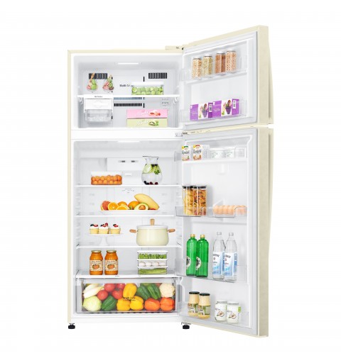 LG GTB744SECV Kühl- und Gefrierkombination Freistehend 509 l F Beige, Sand
