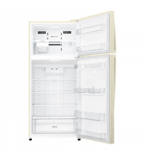 LG GTB744SECV Kühl- und Gefrierkombination Freistehend 509 l F Beige, Sand