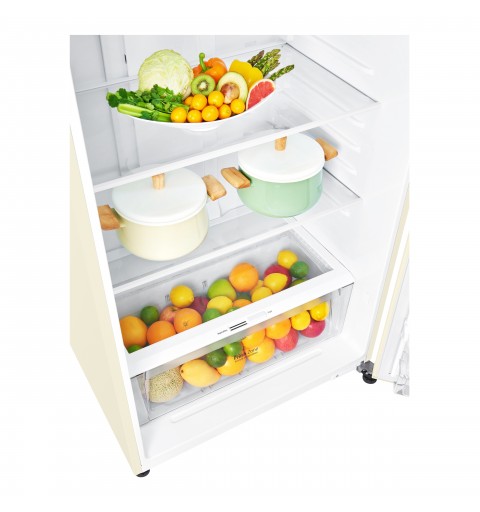 LG GTB744SECV Kühl- und Gefrierkombination Freistehend 509 l F Beige, Sand