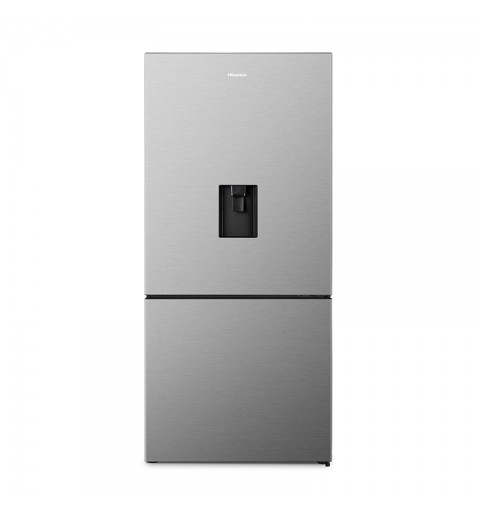 Hisense RB605N4WC2 fridge-freezer Freestanding 463 L Stainless steel