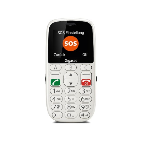 Gigaset GL390 5,59 cm (2.2") 88 g Bianco Telefono per anziani