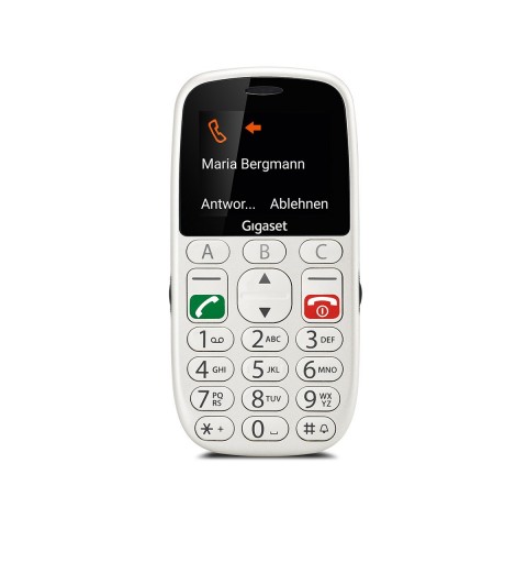 Gigaset GL390 5,59 cm (2.2") 88 g Bianco Telefono per anziani