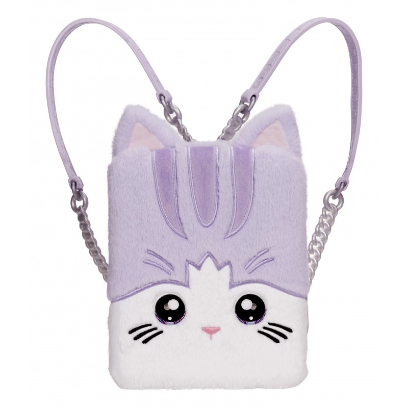 Na! Na! Na! Surprise 3-in-1 Backpack Bedroom Series 3 Playset- Lavender Kitty