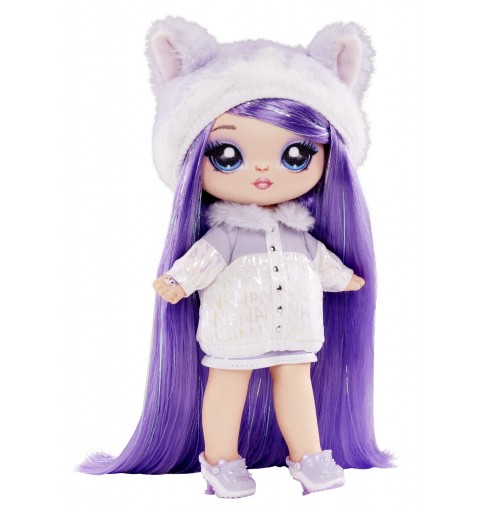 Na! Na! Na! Surprise 3-in-1 Backpack Bedroom Series 3 Playset- Lavender Kitty