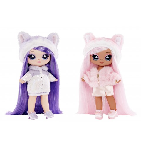 Na! Na! Na! Surprise 3-in-1 Backpack Bedroom Series 3 Playset- Lavender Kitty