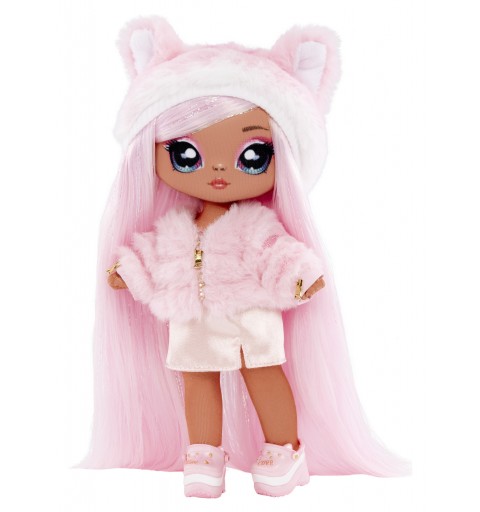 Na! Na! Na! Surprise 3-in-1 Backpack Bedroom Series 3 Playset- Pink Kitty