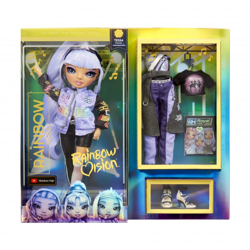 MGA Entertainment Rainbow Vision Rainbow High - Tessa Park (Perwinkle)