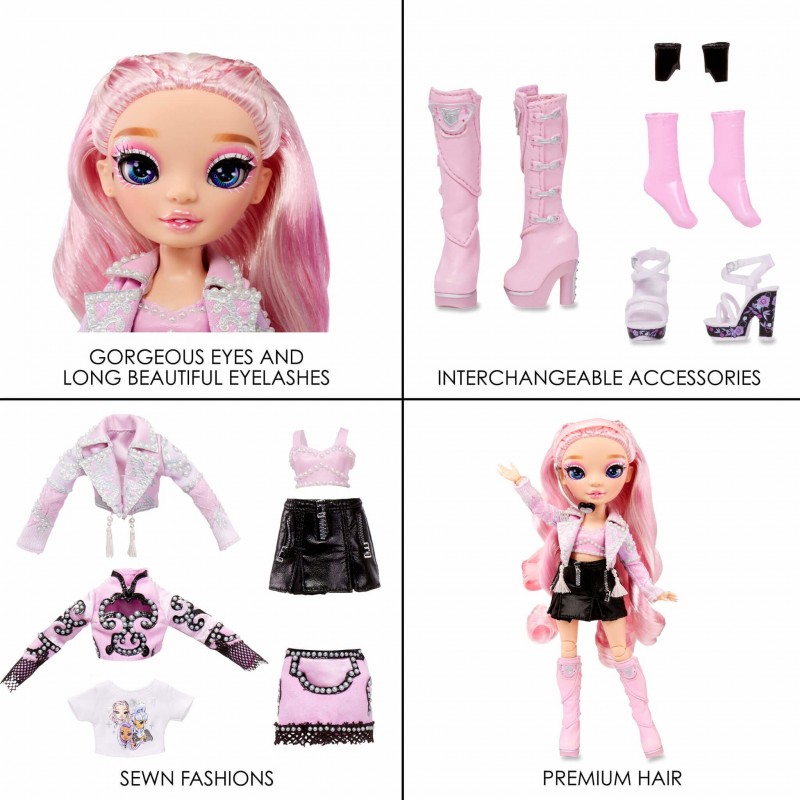 MGA Entertainment Rainbow Vision Rainbow High - Minnie Choi (Pink Lavender)