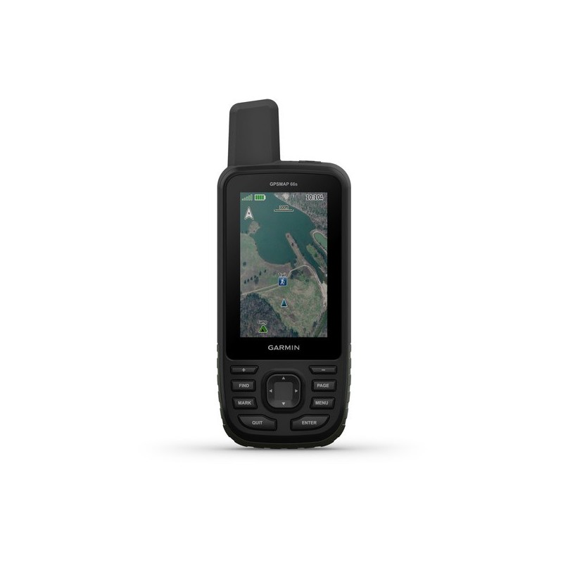 Garmin GPSMAP 66s navigateur À la main 7,62 cm (3") TFT 230 g Noir