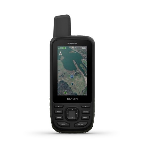 Garmin GPSMAP 66s Navigationssystem Handgeführt 7,62 cm (3 Zoll) TFT 230 g Schwarz