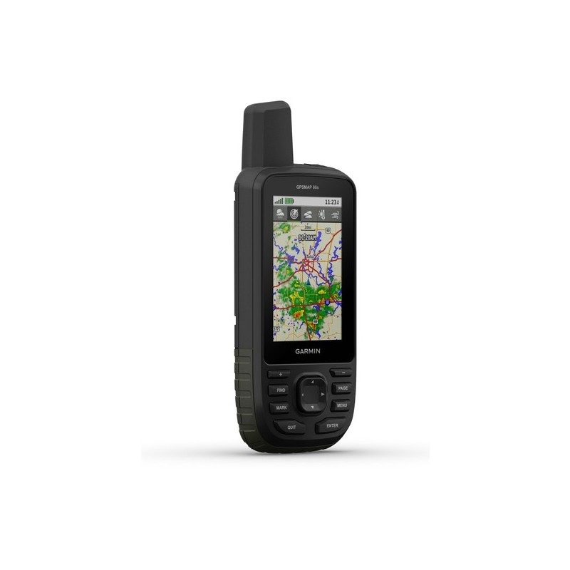 Garmin GPSMAP 66s navigateur À la main 7,62 cm (3") TFT 230 g Noir
