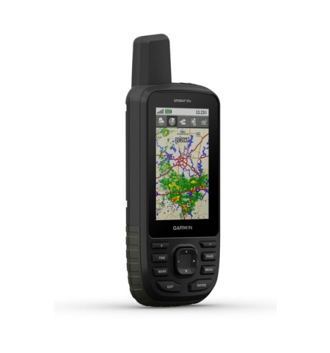 Garmin GPSMAP 66s navigateur À la main 7,62 cm (3") TFT 230 g Noir