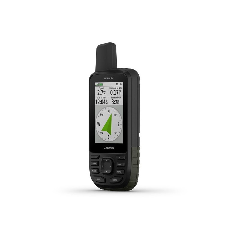 Garmin GPSMAP 66s navigateur À la main 7,62 cm (3") TFT 230 g Noir