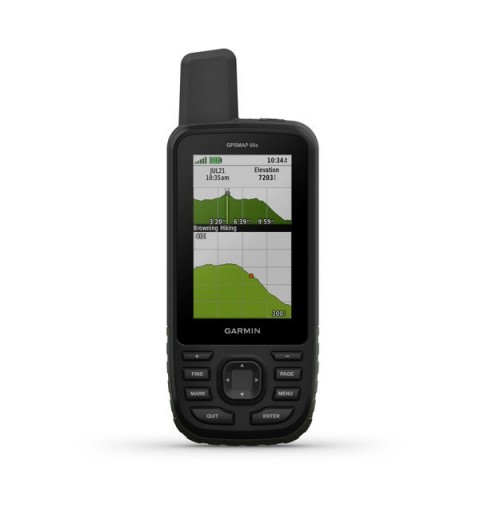 Garmin GPSMAP 66s navigateur À la main 7,62 cm (3") TFT 230 g Noir