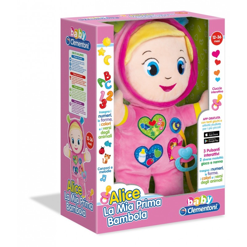 Clementoni Alice, la Mia Prima Bambola Clementoni Alice, la Mia Prima Bambola