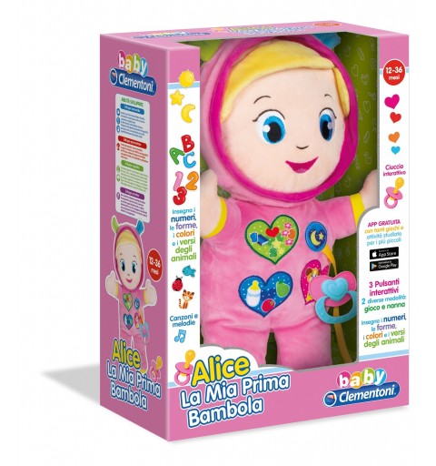 Clementoni Alice, la Mia Prima Bambola