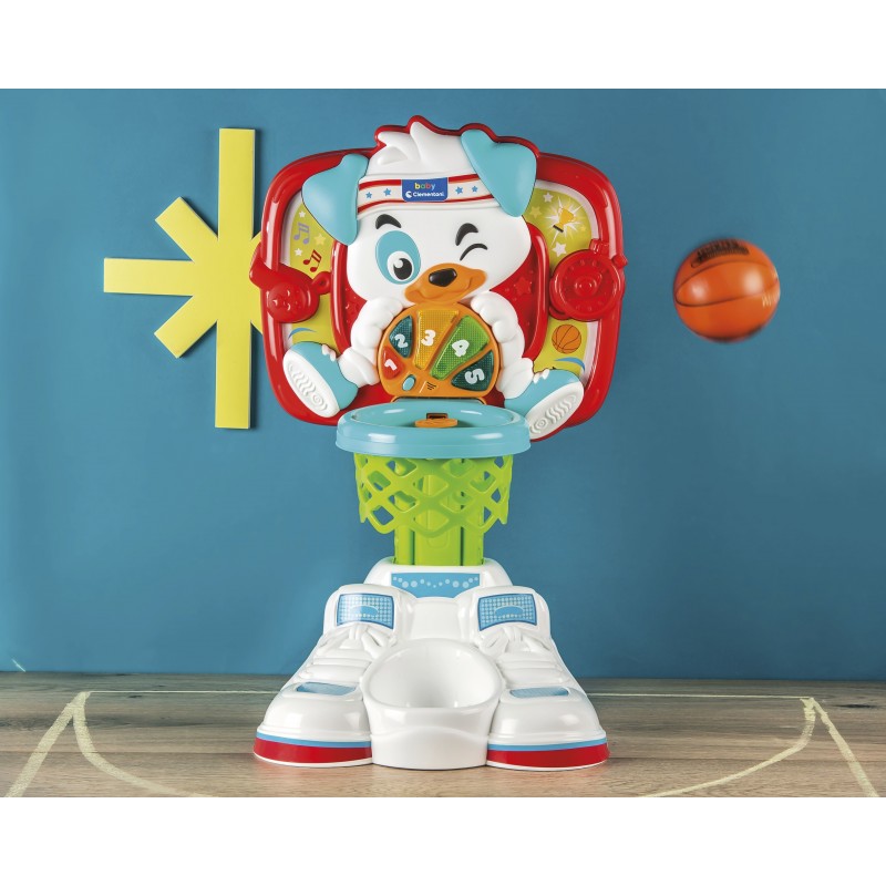 Clementoni 17437 juego y juguete de habilidad activo Baloncesto