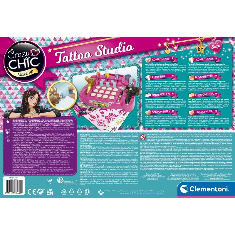 Clementoni Crazy Chic - Tattoo Studio