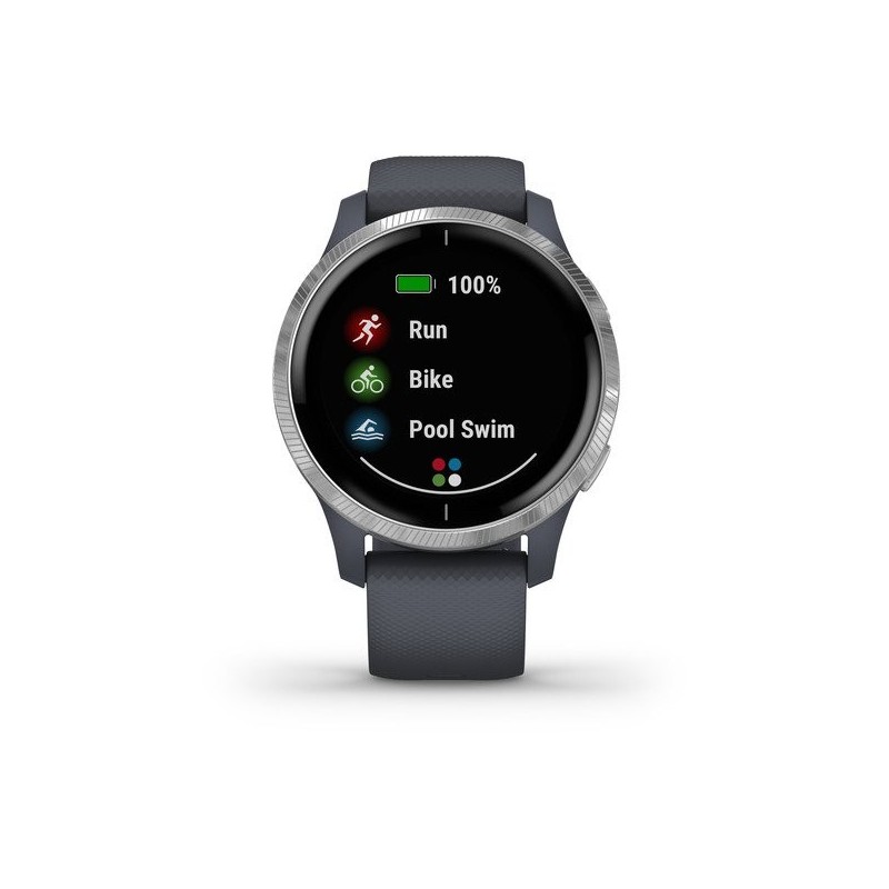 Garmin Venu AMOLED Argento GPS (satellitare)
