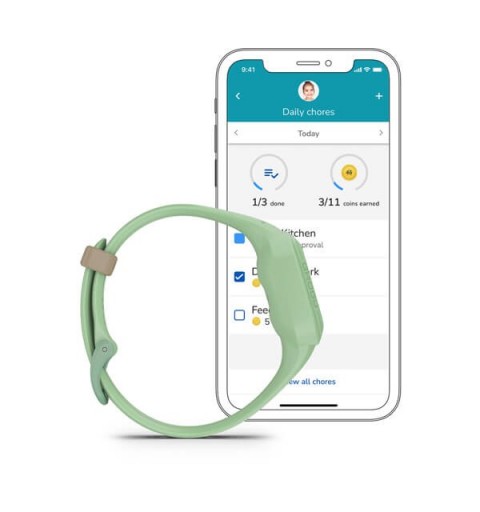 Garmin Vivofit Jr. 3 Star Wars Grogu MIP Bracelet connecté 1,4 cm (0.55")
