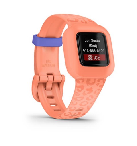 Garmin Vivofit Jr. 3 MIP Pulsera de actividad 1,4 cm (0.55") Durazno