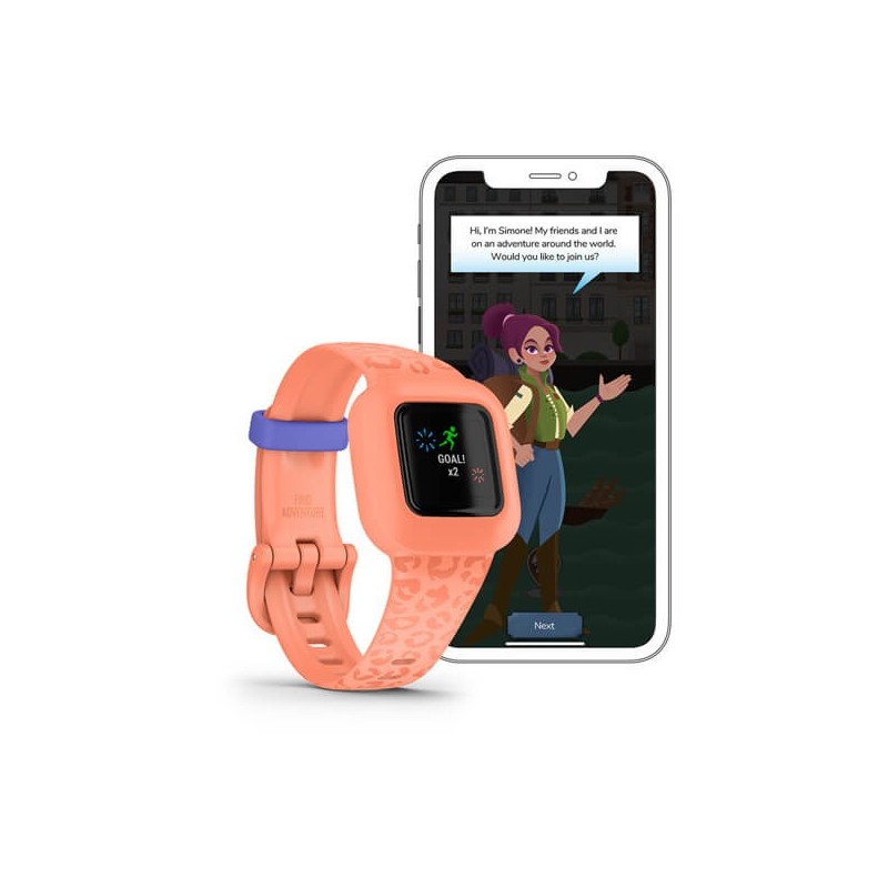 Garmin Vivofit Jr. 3 MIP Wristband activity tracker 1.4 cm (0.55") Peach