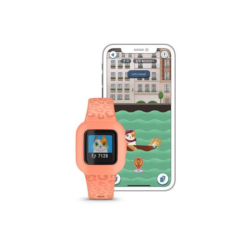 Garmin Vivofit Jr. 3 MIP Wristband activity tracker 1.4 cm (0.55") Peach