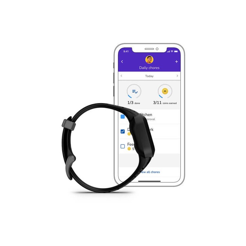Garmin Vivofit Jr. 3 MIP Pulsera de actividad 1,4 cm (0.55") Negro