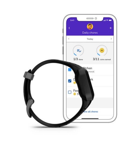 Garmin Vivofit Jr. 3 MIP Pulsera de actividad 1,4 cm (0.55") Negro