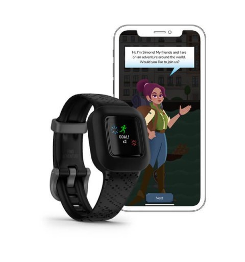 Garmin Vivofit Jr. 3 MIP Pulsera de actividad 1,4 cm (0.55") Negro