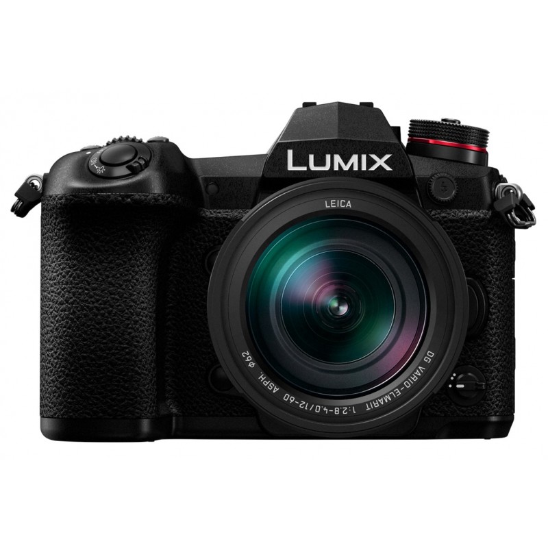 Panasonic Lumix G9 + LEICA DG VARIO 12-60mm MILC 20,3 MP Live MOS 5184 x 3888 Pixel Schwarz