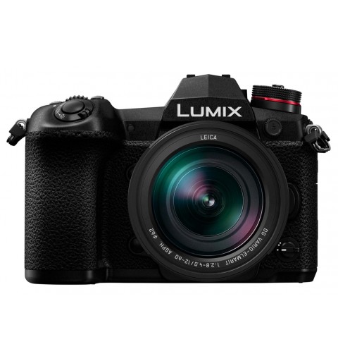 Panasonic Lumix G9 + LEICA DG VARIO 12-60mm MILC 20,3 MP Live MOS 5184 x 3888 Pixel Schwarz