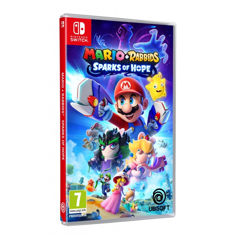 Nintendo Mario + Rabbids Sparks of Hope Estándar+Complemento Alemán, Inglés, Español, Francés, Italiano Nintendo Switch