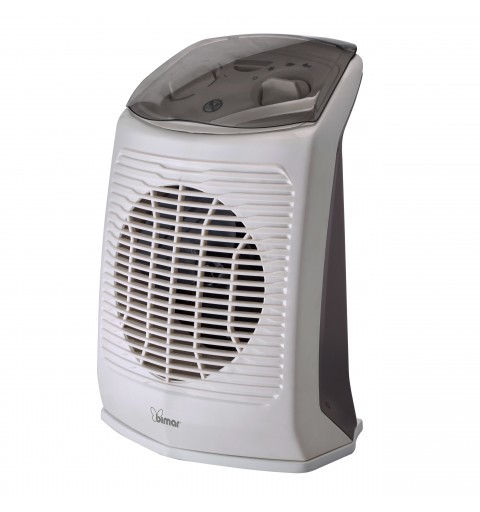 Bimar HF200 stufetta elettrica Interno Grigio 2000 W Riscaldatore ambiente elettrico con ventilatore