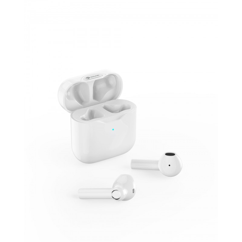 Meliconi Safe Pods Evo Auricolare True Wireless Stereo (TWS) In-ear Musica e Chiamate Bluetooth Arancione, Bianco