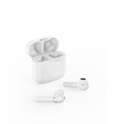 Meliconi Safe Pods Evo Auricolare True Wireless Stereo (TWS) In-ear Musica e Chiamate Bluetooth Arancione, Bianco