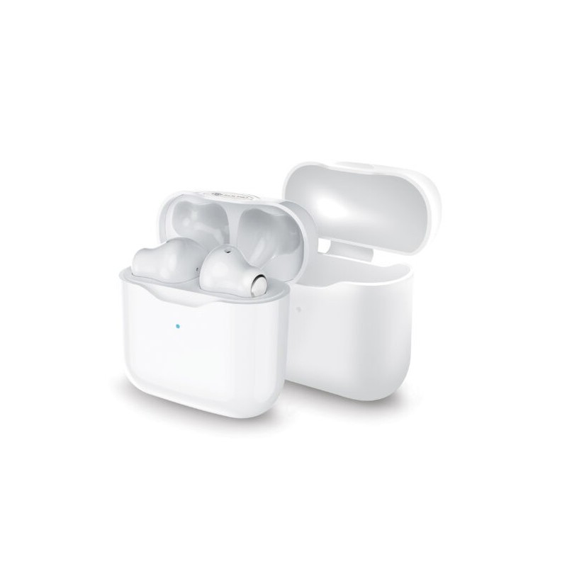 Meliconi Safe Pods Evo Kopfhörer Kabellos im Ohr Anrufe Musik Bluetooth Weiß