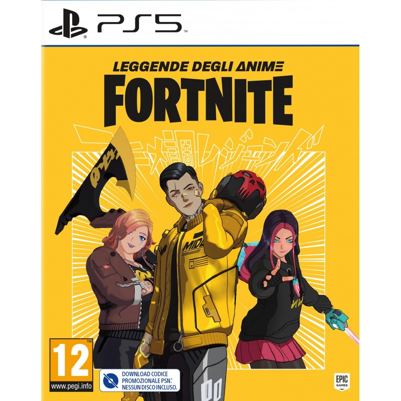 Take-Two Interactive Fortnite - Leggende Degli Anime Bundle Italiano PlayStation 5