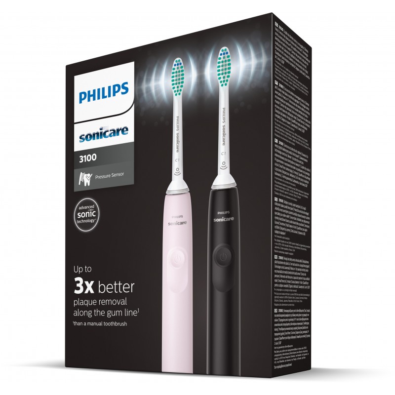 Philips 3000 series Sonic technology Sonic electric toothbrush