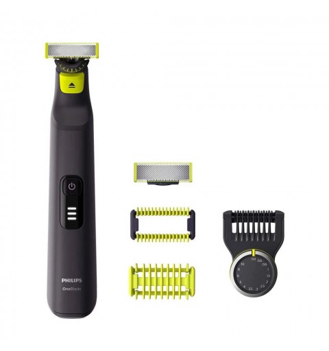 Philips OneBlade Pro QP6541 15 tondeuse à barbe Mouillé & sec Noir