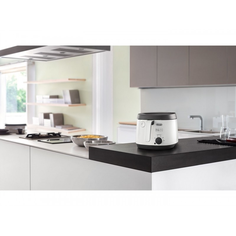 De’Longhi FS3061 friggitrice Singolo 2 L Indipendente 1800 W Bianco