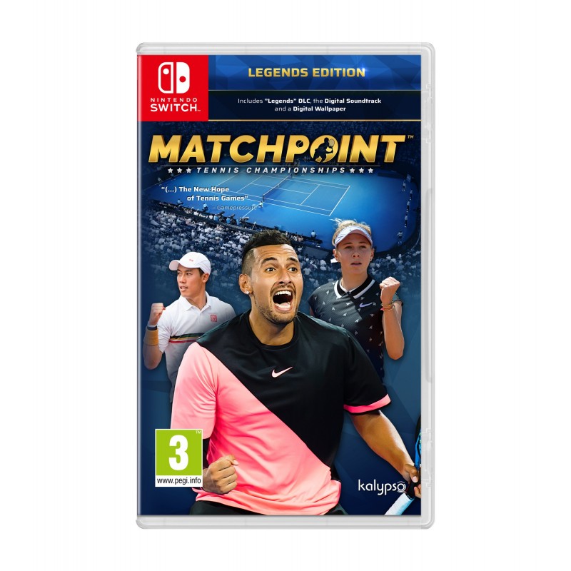 Deep Silver Matchpoint - Tennis Championships Legendary Inglese Nintendo Switch